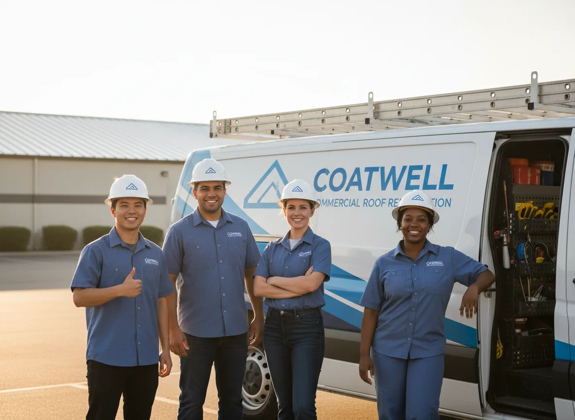 Commercial roof coating company in Vivian, SD